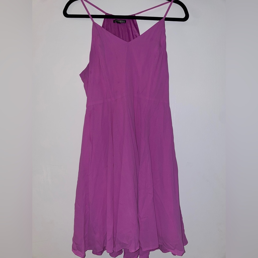 Pink mini dress from Express!